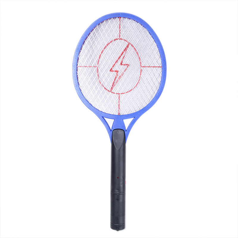 Factory supply AA battery operated Mosquito Swatter / Electric Fly Killer / Hand Held Garden Bug Zapper  insect big size chather