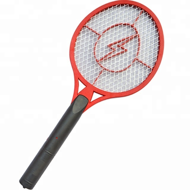 Factory supply AA battery operated Mosquito Swatter / Electric Fly Killer / Hand Held Garden Bug Zapper  insect big size chather