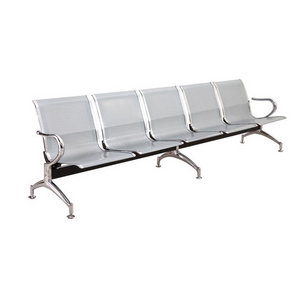 Metal Airport Public Seating Waiting Room Chair 5-seater Waiting Chair Waiting Area Stainless Steel,stainless Steel 5 Years