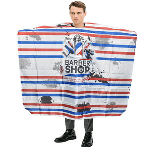 Hot sell  new product custom barber salon cape hair cutting  designer barber cape