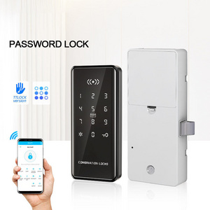 Baoxin Factory Smart Mobile App Fingerprint Cabinet Locker Hotel Smart Password Drawer Lock For Office Pin Code Door Lock