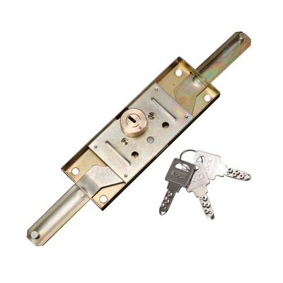 Baoxin Factory Anti-Theft Lower Open Anti-Theft Roller Shutter Guide Rail Lock Garage Roll Up Rolling Shutter Garage Door Lock