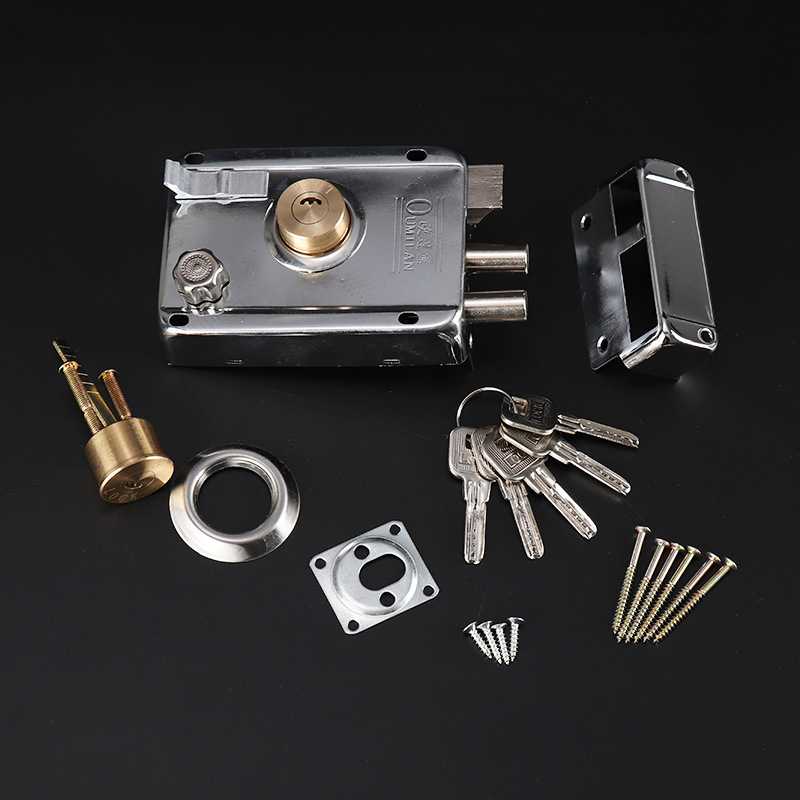 Baoxin Factory Exterior Door Lock Dread Lock Accessories Zinc Alloy Technology Good Price Door Lock Cylinder With Key