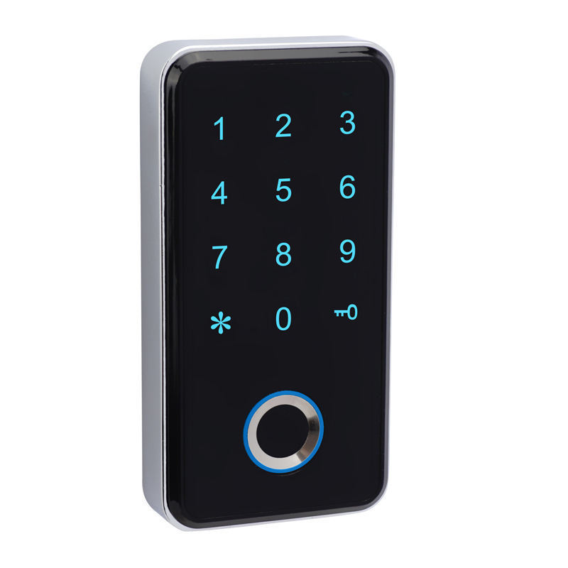 Baoxin Factory Drawer Fingerprint Cabinet Biometric Fingerprint Rim Smart Gate Lock For Door Handle Keyless Lock Password