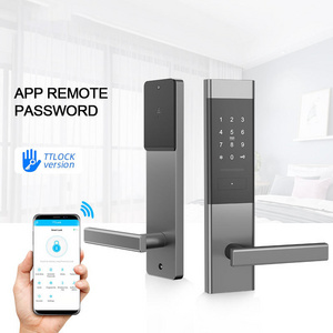 Baoxin Factory Rfid Key Card Reader Encoder System Keyless Smart Digital Door Deadbolt Tuya With Keypad Home Smart Deadbolt Lock