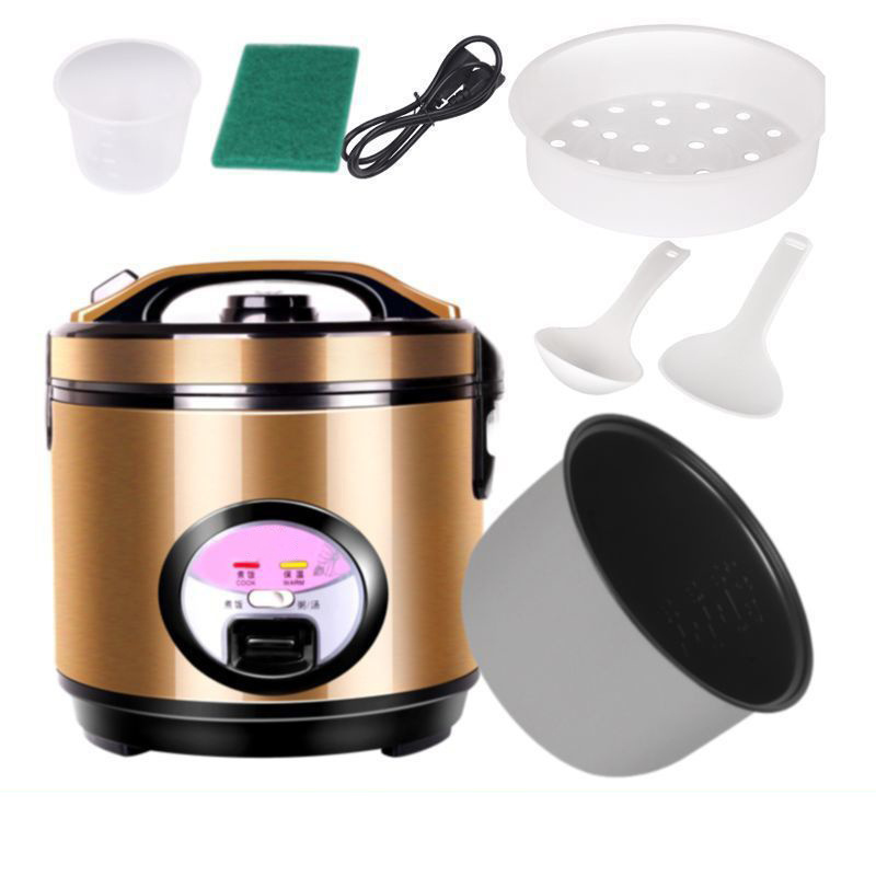 Electric rice cooker 2L/3L  auto cooking keep warm Non-stick with plastic steamer