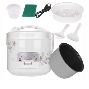 Electric rice cooker 2L/3L  auto cooking keep warm Non-stick with plastic steamer