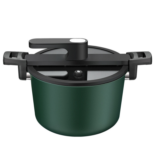 New Product Micro Pressure Cooker Soup Pot Stew Pot Pressure Cooker with Handle Die-cast Iron Cast Iron and Aluminum Alloy