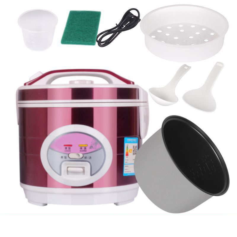 Electric rice cooker 2L/3L  auto cooking keep warm Non-stick with plastic steamer