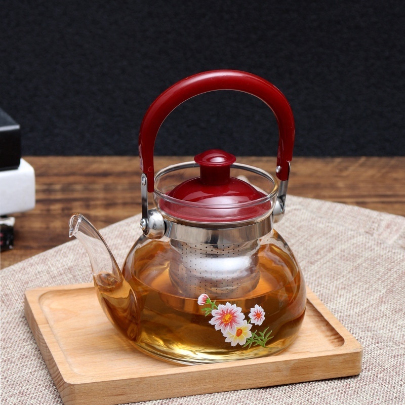 Water Factory electric kettle Whistling maker stainless steel with Bakelite Handle bells glass kettle teapot