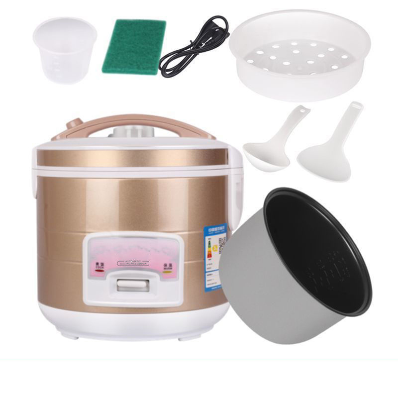 Electric rice cooker 2L/3L  auto cooking keep warm Non-stick with plastic steamer