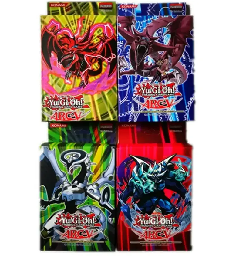 Factory Wholesale Cheap 216pcs/set Yugioh Play Cards Full Card Toy Yugioh Booster Box Trading Card Games Decks Box Rush Due