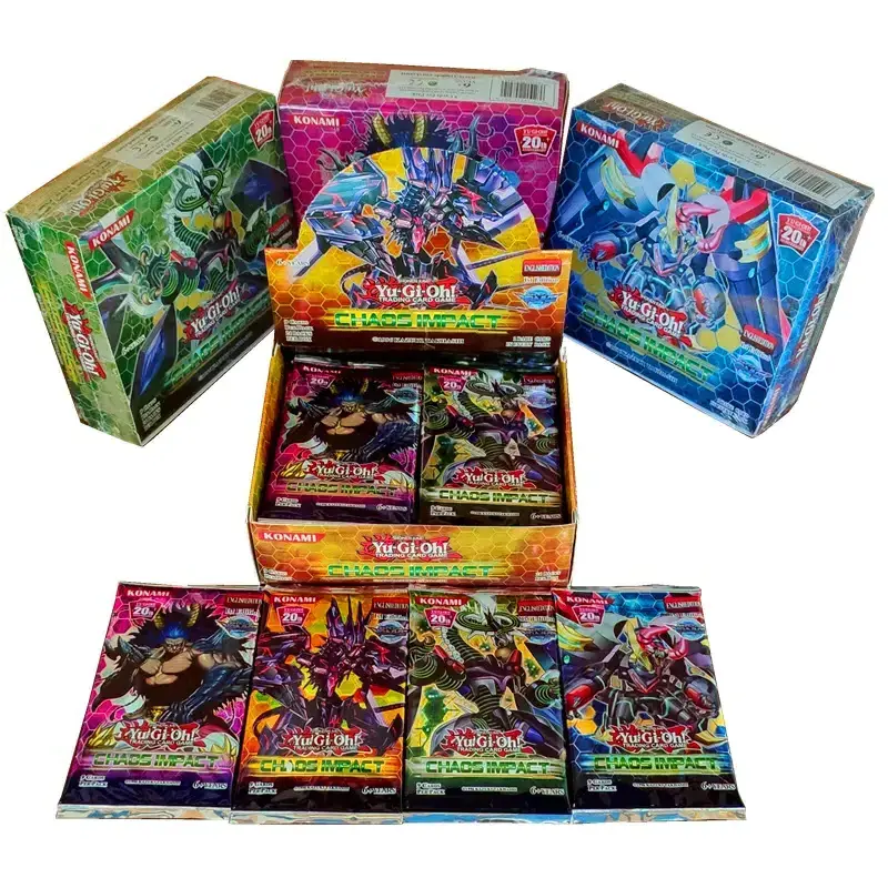 Factory Wholesale Cheap 216pcs/set Yugioh Play Cards Full Card Toy Yugioh Booster Box Trading Card Games Decks Box Rush Due