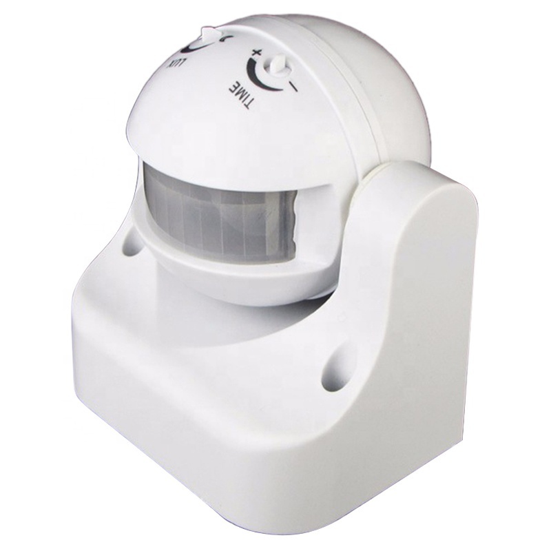 180 Degree PIR Sensor Outdoor IP44 Security Infrared Motion Sensor Detector Movement Switch