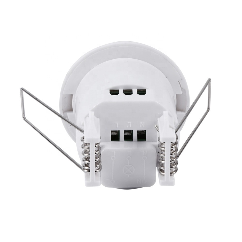 Outdoor Ceiling Mounted Motion Detector, 360 Degree Pir Motion Sensor With Light Sensor