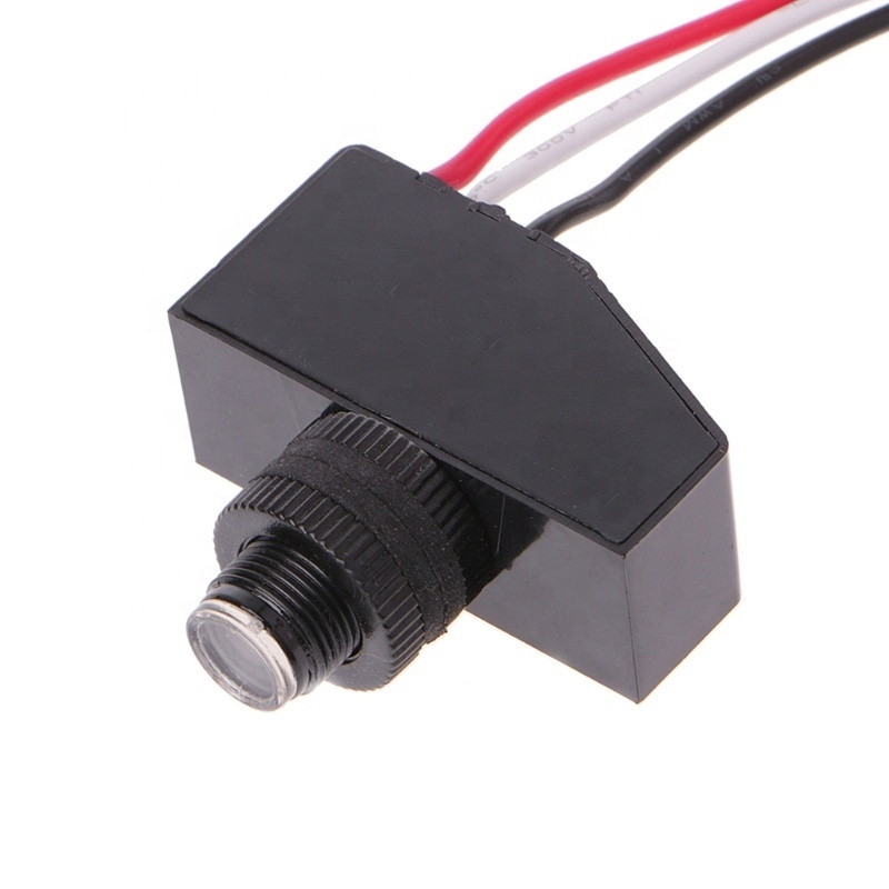 Automatic Light Sensor DC12V 24V 36V 48V Photo Control Dusk To Dawn Photocell Switch DC8V-50V