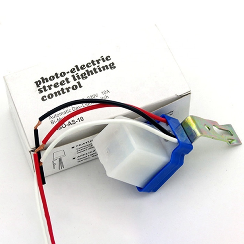 Ac Dc 12v 10a Auto on Off Photocell Light Switch Photoswitch Light Sensor Switch