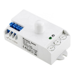 DC 12V-24V 5.8GHz Microwave  Sensor Human Body Induction Switch for Light