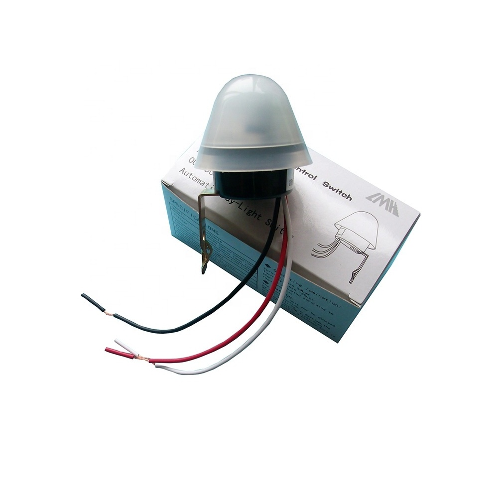 AS-20 Auto On Off Photocell street Light Switch DC AC 220V 50-60Hz 10A Photo Control Photoswitch Sensor Switch