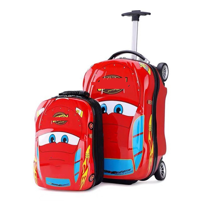 3D Kids Suitcase Car Travel Luggage on wheels Children cartoon Travel Trolley Suitcase for boys suitcase kids Rolling luggage