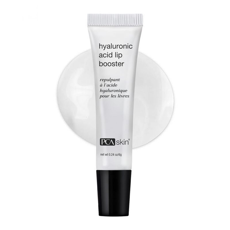 yaluronic Acid Booster Lip Plumper Serum Hydrates Reduces Lines Lip Volume Hydration and Softness 0.24 oz Tube