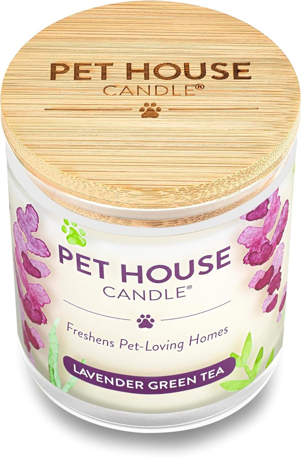 custom logo Pet House Candle 100% Plant-Based Wax Candle Pet Odor Eliminator Air Freshening Scented Candles