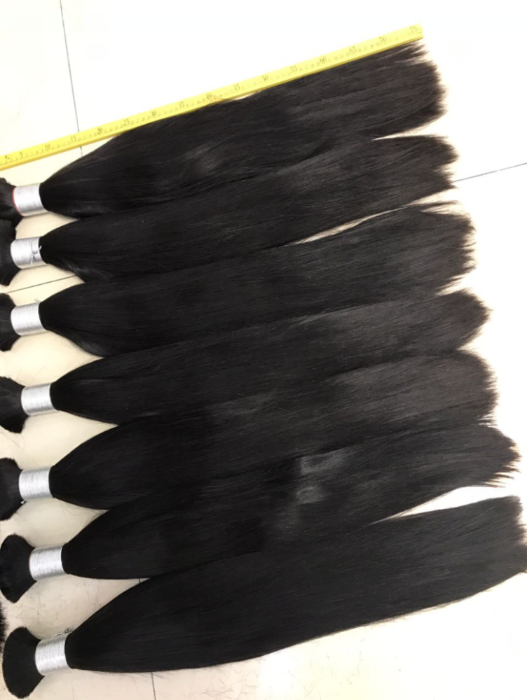 unweft hair bulk100% human tangle free cheap virgin brazilian bulk hair extensions without weft