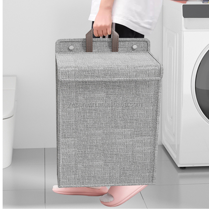 Large Laundry Hamper with Handles Dirty Clothes Hamper for Bedroom Freestanding Tall Laundry Basket Hamper for Dorm Toys Storage