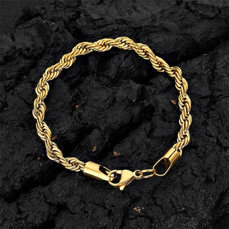 2023 Classic 316 Stainless Steel Jewelry Chain Bracelets High Quality Men's and Women's Jewelry