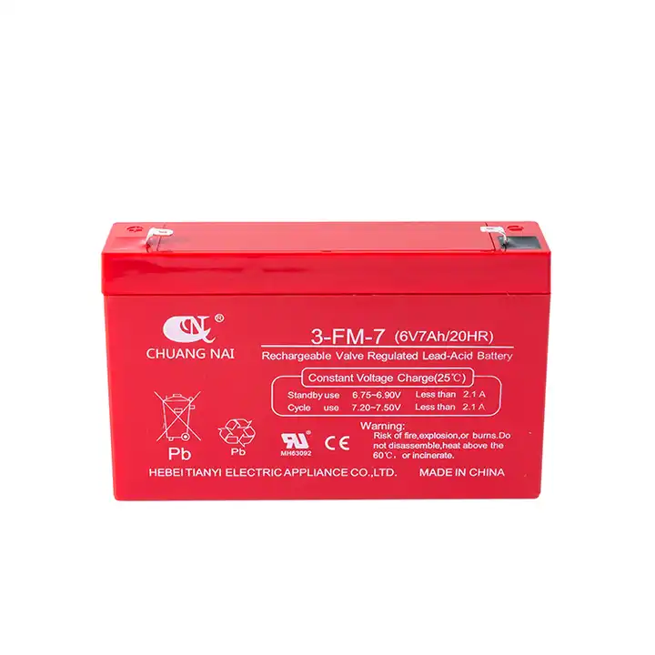 TIANYI Lead-Acid Battery 6v 7ah 20hr For Kids Electric Vehicle Electronic Scale