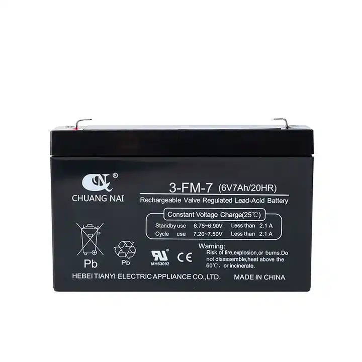 TIANYI  Supplier Battery 6v 7ah 20hr Kids Electric Vehicle Electronic Scale Lead-Acid Battery