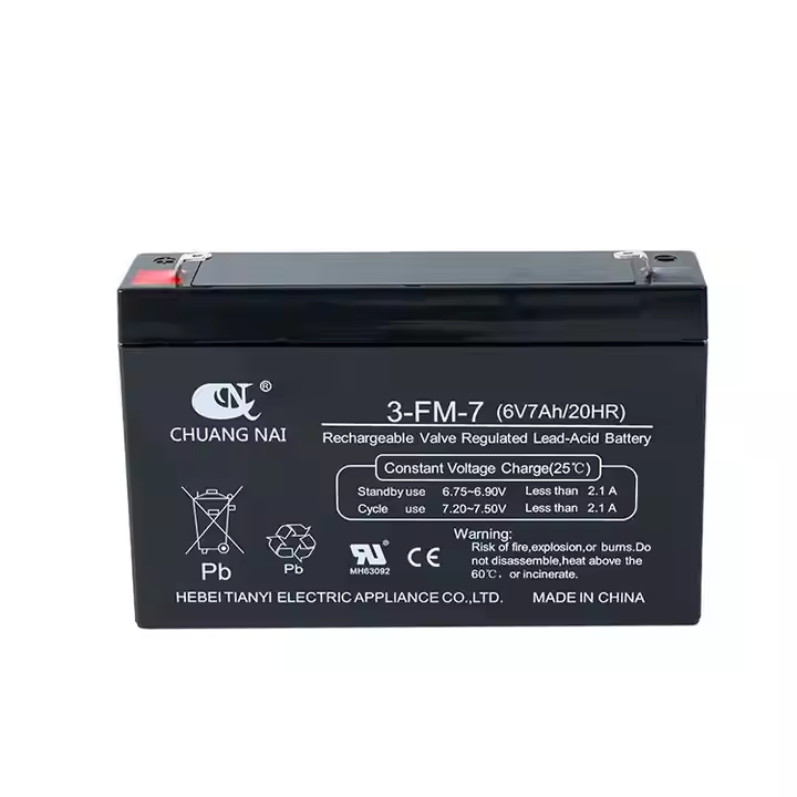 TIANYI  Supplier Battery 6v 7ah 20hr Kids Electric Vehicle Electronic Scale Lead-Acid Battery