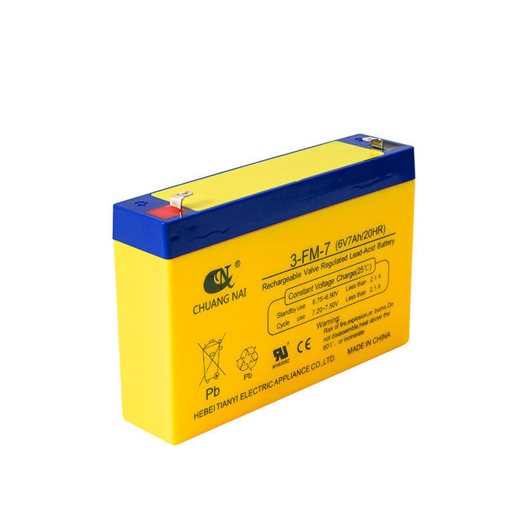 TINAYI Lead-Acid Battery 6V 7AH 20HR Rechargeable battery For kids Electric vehicle