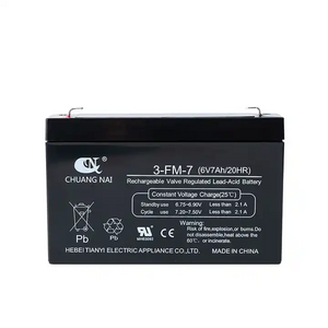 TIANYI 6v 7ah 20hr Lead-Acid Battery For Kids Electric Vehicle Electronic Scale