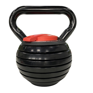 Bodybuilding 20lb 40lb Competition Custom Logo Fitness Training Home Smart Adjustable Cast Iron Kettlebell With Plate