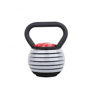 China manufacturer adjustable kettlebell home gym handle weight steel adjustable competition kettlebell set