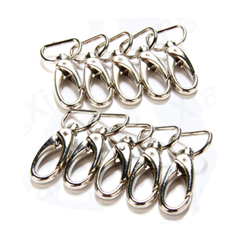 Various Lanyard Accessories Heavy Duty Oval Hook Snap Egg Hook With Swivel Holder