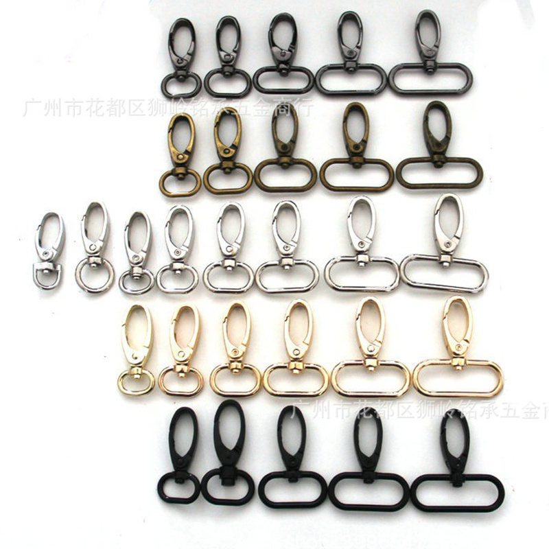 Various Lanyard Accessories Heavy Duty Oval Hook Snap Egg Hook With Swivel Holder