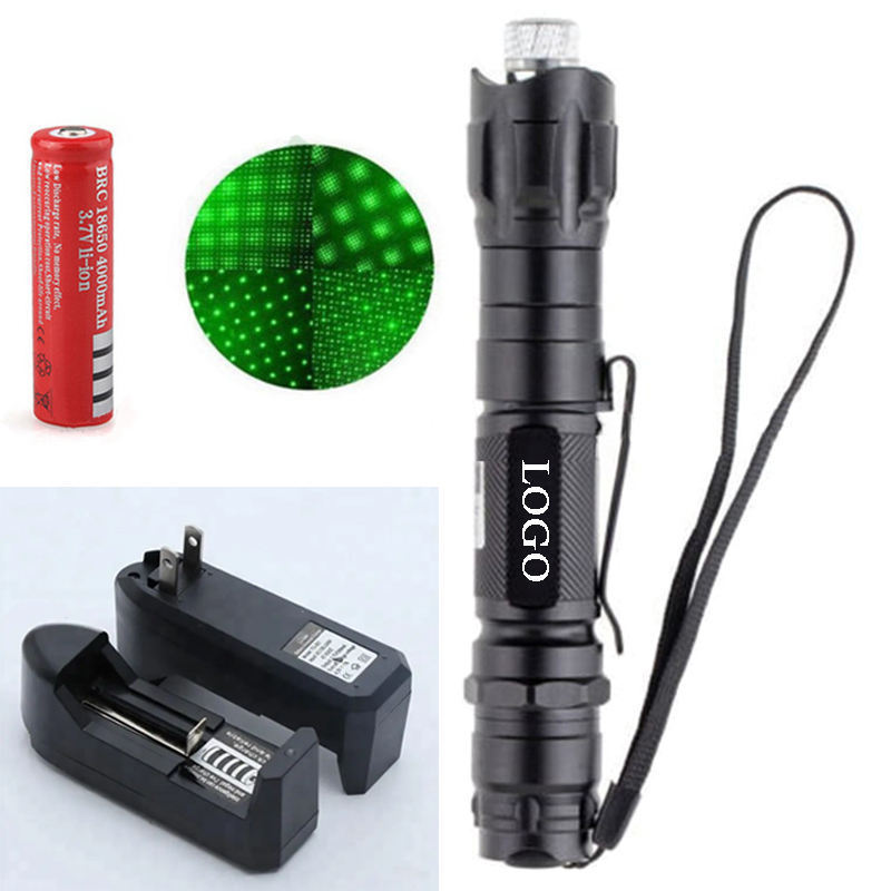 High Power Green Laser Pointer flashlight Tactical Long Range Laser Rechargeable