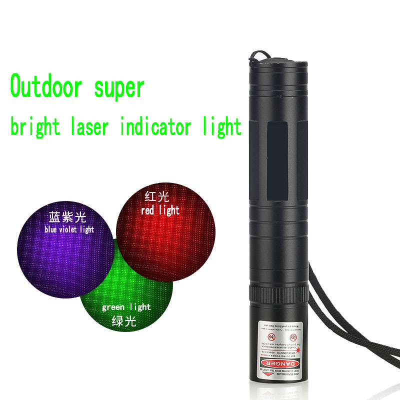 Outdoor pen tip green laser star pet cat toy rechargeable flashlight green laser pointer laser pointer