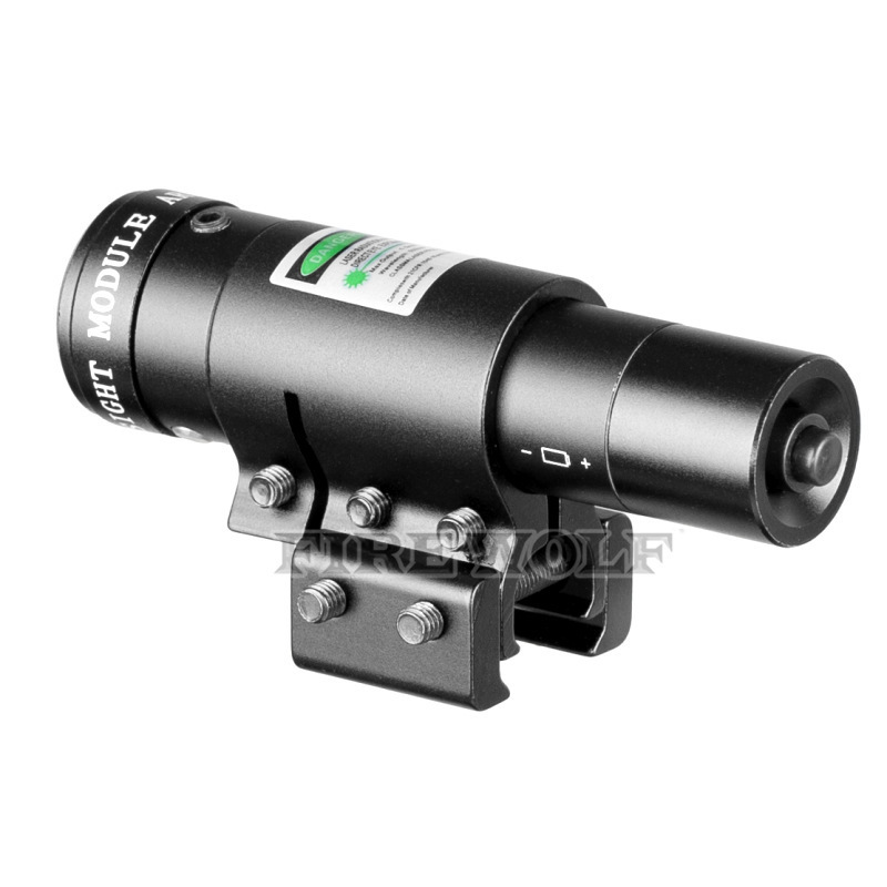 New infrared sight green laser sight with adjustable top, bottom, left and right pointing instrument laser sight