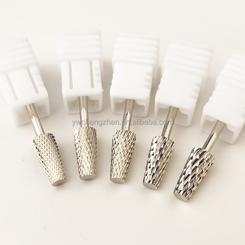 Umbrella Shaped Nail Drill Bit Alloy Nail Polishing Head for Electric Manicure Pedicure Machine Rotary Burr Drill Bit