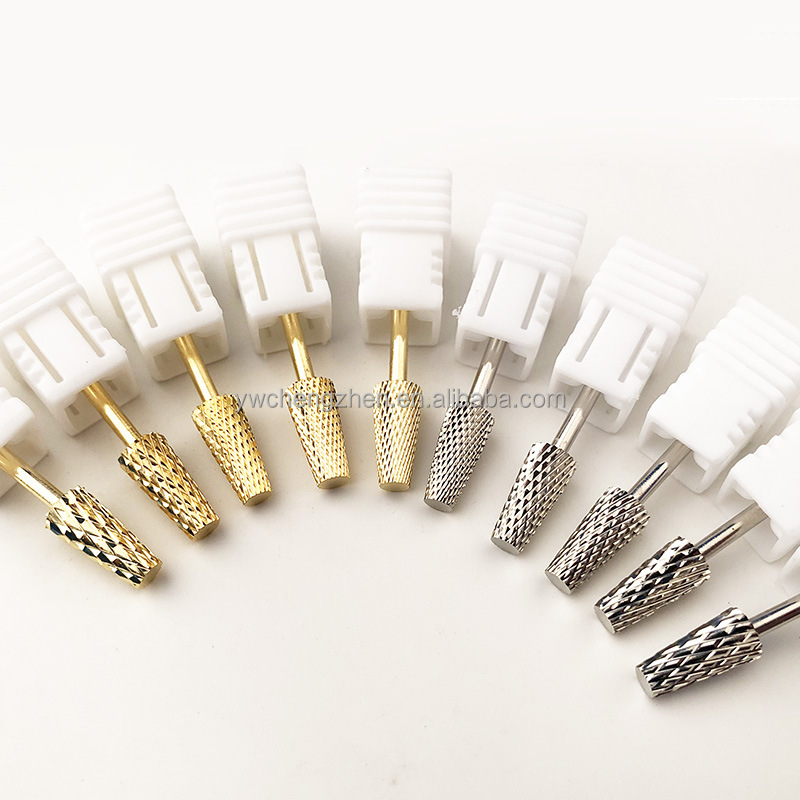 Umbrella Shaped Nail Drill Bit Alloy Nail Polishing Head for Electric Manicure Pedicure Machine Rotary Burr Drill Bit