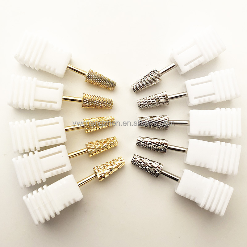 Umbrella Shaped Nail Drill Bit Alloy Nail Polishing Head for Electric Manicure Pedicure Machine Rotary Burr Drill Bit