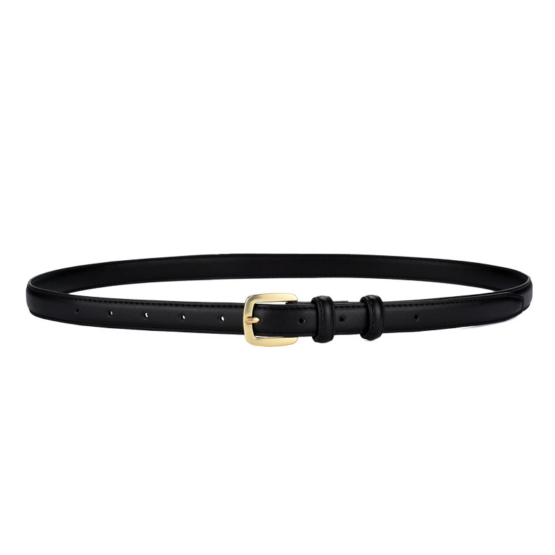 Simple Lady Cow Belt Women Needle Buckle Fashion Belt Decoration Jeans Genuine Leather Belt