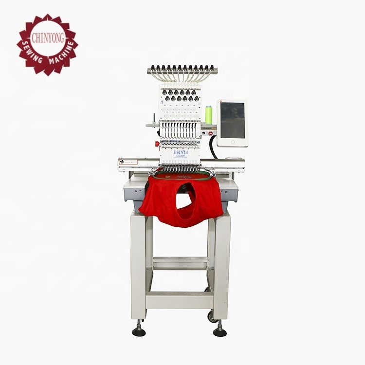 High quality single head embroidery machine Multi - needle multi - color embroidery machine