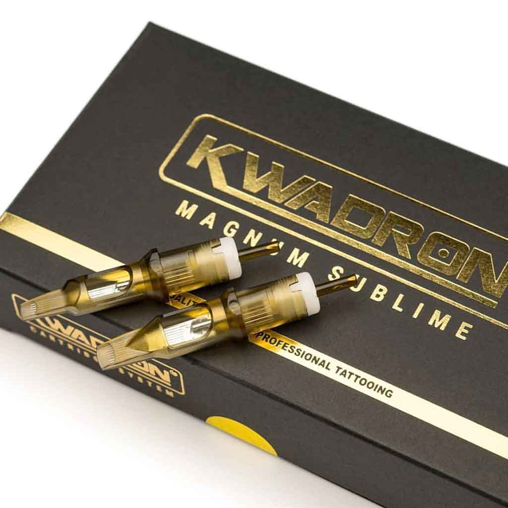 Nova Tattoo Supply  Original KWADRON's Top Quality 0.35mm MG Magnum Medium Taper Cartridge Disposable Needle Cartridges