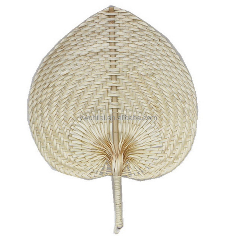 Handmade Bamboo Rattan Weaving Healing Fan Hand Fans