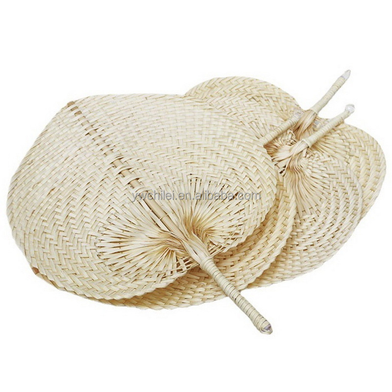 Handmade Bamboo Rattan Weaving Healing Fan Hand Fans