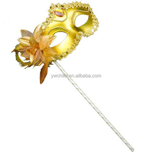 Handheld Stick Venetian Masquerade Mask